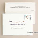 "Destination" - Wedding Invitations in Lilac Haze by leslie hamer - FREE Recipient Addressing