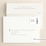"Elementary" - Wedding Invitations in Dusty Rose by Katy Shen - FREE Recipient Addressing