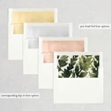 "Love springs eternal" - Wedding Invitations in Fern by Chris Griffith - Envelope Liner Options