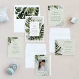 "Love springs eternal" - Wedding Invitations in Fern by Chris Griffith - Invitation Suite