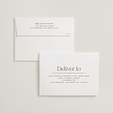 "Ivy" - Wedding Invitations in Ecru by Carly Reed Walker - FREE Recipient Addressing