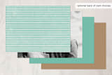 "Raising the Bar" - Wedding Invitations in Turquoise by R studio - Back of Card Options