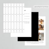 "Brooks" - Wedding Invitations in Vanilla by Kristie Kern - Back of Card