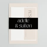 "Brooks" - Wedding Invitations in Vanilla by Kristie Kern - Assembled
