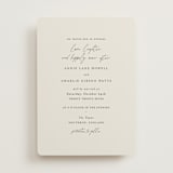 "Happily Ever After" - Wedding Invitations in Buff by Sara Hicks Malone - Front