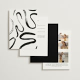 "dance moves" - Wedding Invitations in Tuxedo by Angela Garrick - Back of Card Options