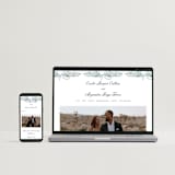 "Forget Me Nots" - Wedding Invitations in Bluebell by Jenna Holcomb - FREE Wedding Website