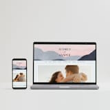"scene" - Wedding Invitations in Sunrise by Pixel and Hank - FREE Wedding Website