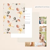 "Bella Mia" - Wedding Invitations in Autumn by Petra Kern - Back of Card