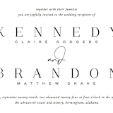 "The Space Between" - Wedding Invitations in Sugar by Jessica Williams - Close-Up