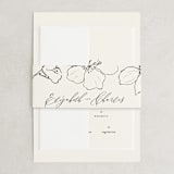 "Elysium" - Wedding Invitations in Linen by Design Lotus - Assembled