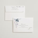 "Violet Cascade" - Wedding Invitations in Violet by Nicoletta Savod - FREE Recipient Addressing