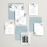"Violet Cascade" - Wedding Invitations in Violet by Nicoletta Savod - Invitation Suite