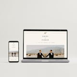 "Lakefront" - Wedding Invitations in Natural by Robert and Stella - FREE Wedding Website