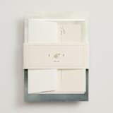 "Lakefront" - Wedding Invitations in Natural by Robert and Stella - Assembled with Belly Band