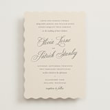 "belle meade" - Wedding Invitations in Champagne by Sara Hicks Malone - Front