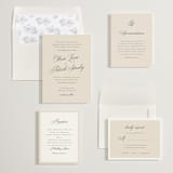 "belle meade" - Wedding Invitations in Champagne by Sara Hicks Malone - Invitation Suite
