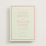"dewberry" - Wedding Invitations in Petal by Sara Hicks Malone - Front