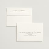 "Calia" - Wedding Invitations in Paris Rain by Jennifer Postorino - FREE Recipient Addressing
