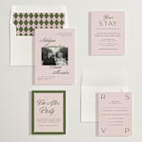 "Swoon" - Wedding Invitations in Petunia by Sam Dubeau - Invitation Suite