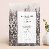 "Torrone" - Wedding Invitations in Cedar by chocomocacino - Front