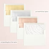 "Torrone" - Wedding Invitations in Cedar by chocomocacino - Envelope Liner Options