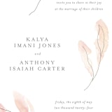 "Autumn Euphoria" - Wedding Invitations in Autumn Kiss by Design Lotus - Close-Up