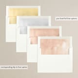 "Autumn Euphoria" - Wedding Invitations in Autumn Kiss by Design Lotus - Envelope Liner Options