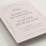 "Coco" - Wedding Invitations in Linen by Carly Reed Walker - Detail