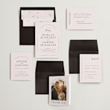 "Coco" - Wedding Invitations in Linen by Carly Reed Walker - Invitation Suite