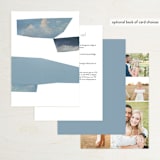"sky poetry" - Wedding Invitations in Daylight by Sumak Studio - Back of Card