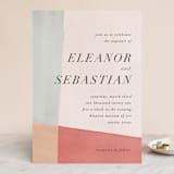 "Eleanor" - Wedding Invitations in Rose by Creative Parasol - Front