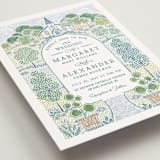 "Going to the Chapel" - Wedding Invitations in Meadow by Paper Sun Studio - Detail
