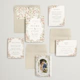"Avery" - Wedding Invitations in Peony by Jennifer Wick - Invitation Suite