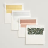 "Aster" - Wedding Invitations in Garden by Itsy Belle Studio - Envelope Liner Options
