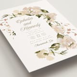 "Felicity" - Wedding Invitations in Pearl by Leah Bisch - Detail