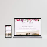 "Gather" - Wedding Invitations in Lilac by Susan Moyal - FREE Wedding Website