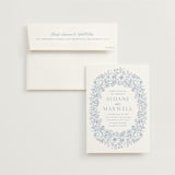 "Wild Roses" - Wedding Invitations in Nova by Kristen Smith - Invitation with Envelope