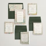 "English Garden" - Wedding Invitations in Daffodil by Lindsay Megahed - Invitation Suite