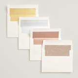 "Ophelia" - Wedding Invitations in Dusty Rose by Kelly Schmidt - Envelope Liner Options