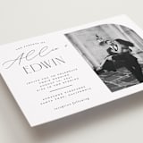 "Everly" - Wedding Invitations in Pearl by Christie Garcia - Detail