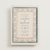 "Americana " - Wedding Invitations in Sea by leslie hamer - Front