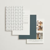 "Americana" - Wedding Invitations in Sea by leslie hamer - Back of Card Options
