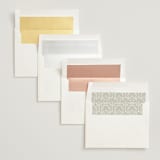 "Century" - Wedding Invitations in Robin's Egg by Jen Owens - Envelope Liner Options