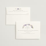 "Nilgiri" - Wedding Invitations in Mauve by Creo Study - FREE Recipient Addressing