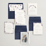 "Nilgiri" - Wedding Invitations in Mauve by Creo Study - Invitation Suite