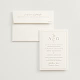 "kouignette" - Wedding Invitations in Chiffon by chocomocacino - Invitation with Envelope