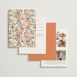 "Garland Monogram" - Wedding Invitations in Summer by Angela Marzuki - Back of Card Options