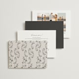 "etched floral" - Wedding Invitations in Stone by Phrosné Barwood - Back of Card Options