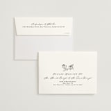 "etched floral" - Wedding Invitations in Stone by Phrosné Barwood - FREE Recipient Addressing